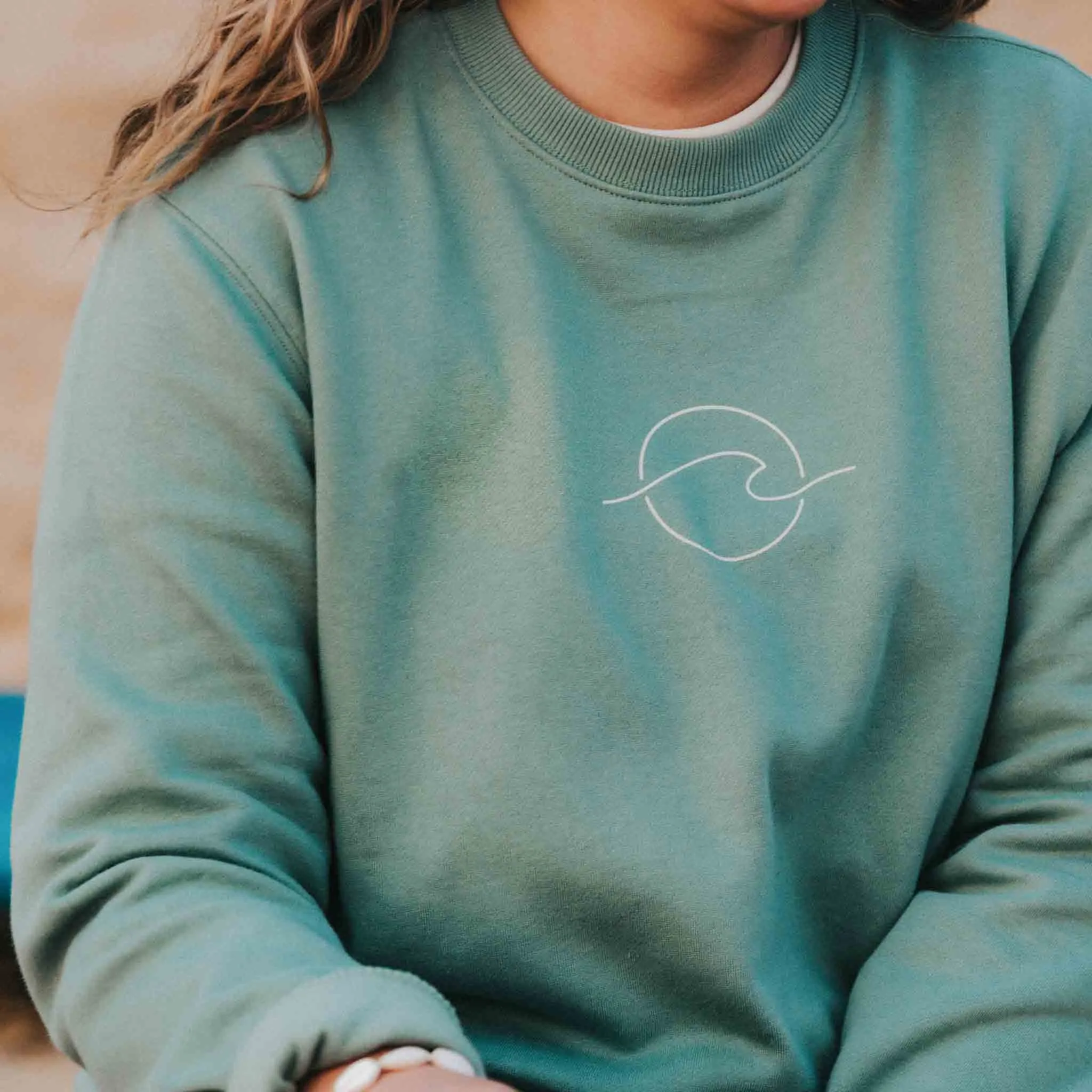 As Free As The Ocean Organic Sweatshirt