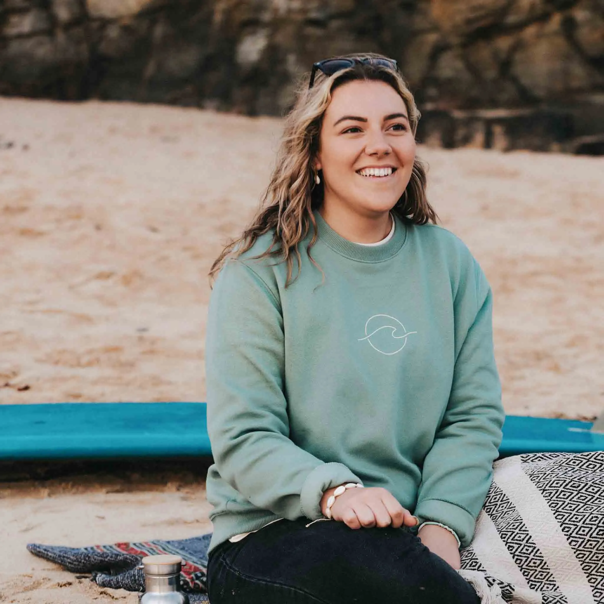 As Free As The Ocean Organic Sweatshirt