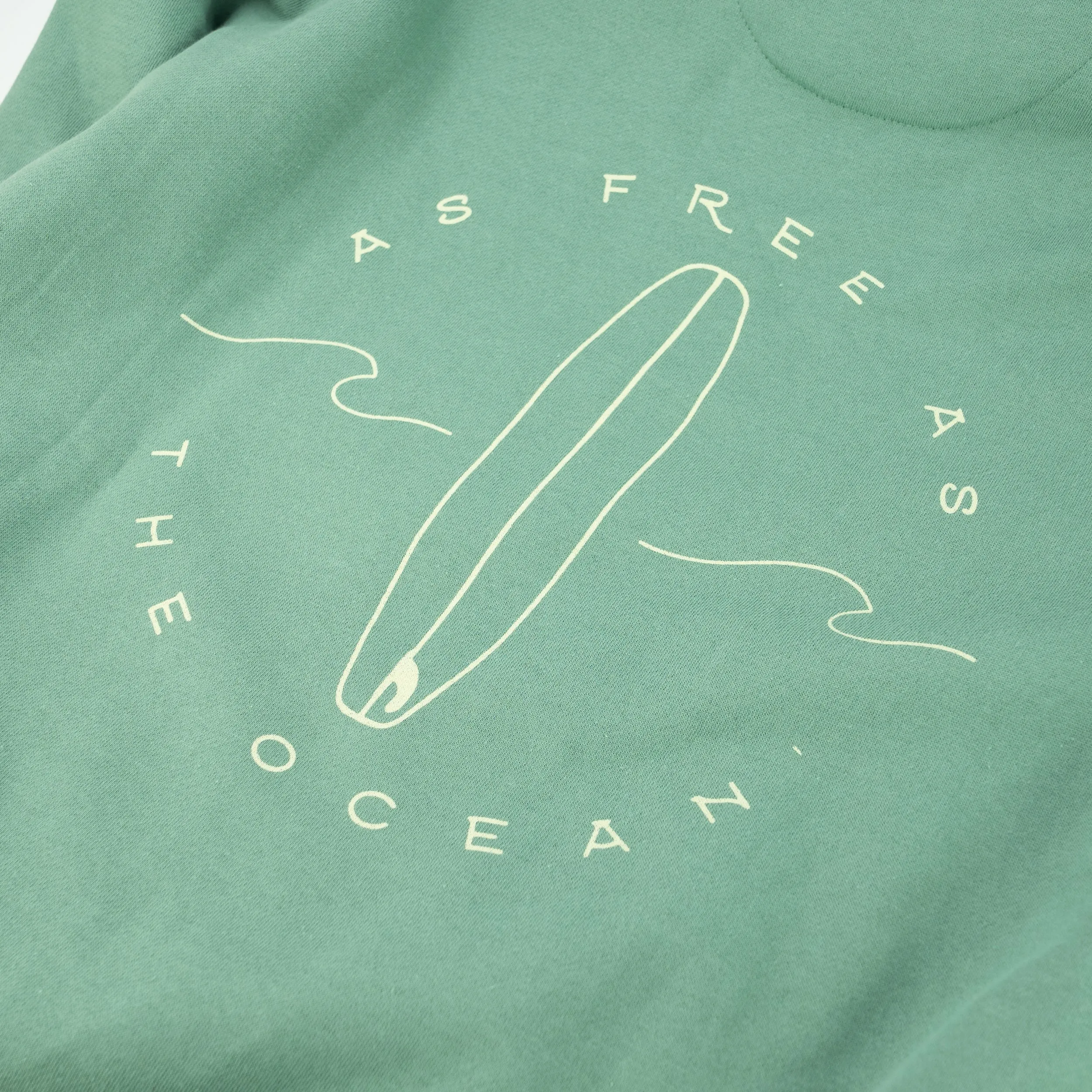 As Free As The Ocean Organic Sweatshirt