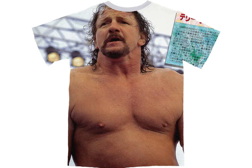 CACTUS&TERRY IN KAWASAKI ALL-OVER PRINT T-SHIRT