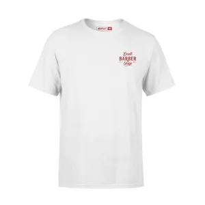 Exalt T-Shirt Barber Shop - White