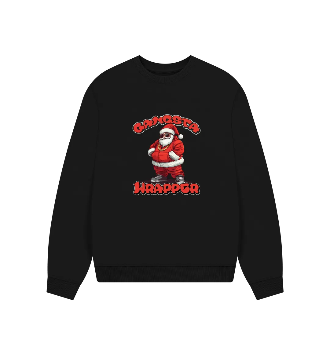 Gangsta Wrapper Women's Christmas Jumper