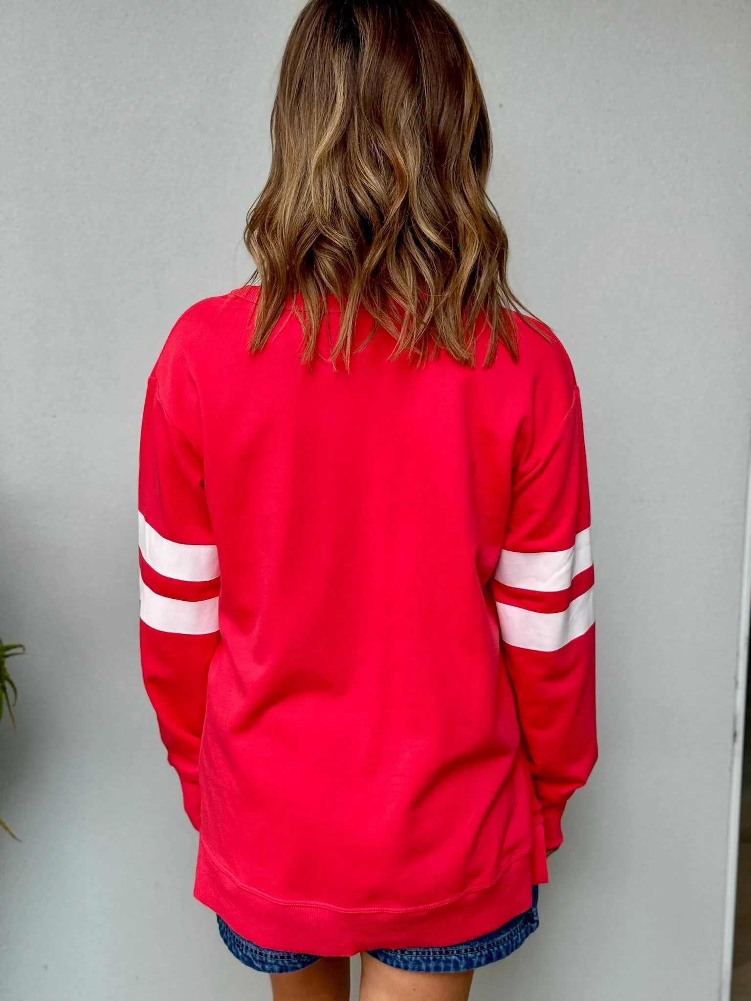 Sunderland Super Heart Sweatshirt - Cherry Red