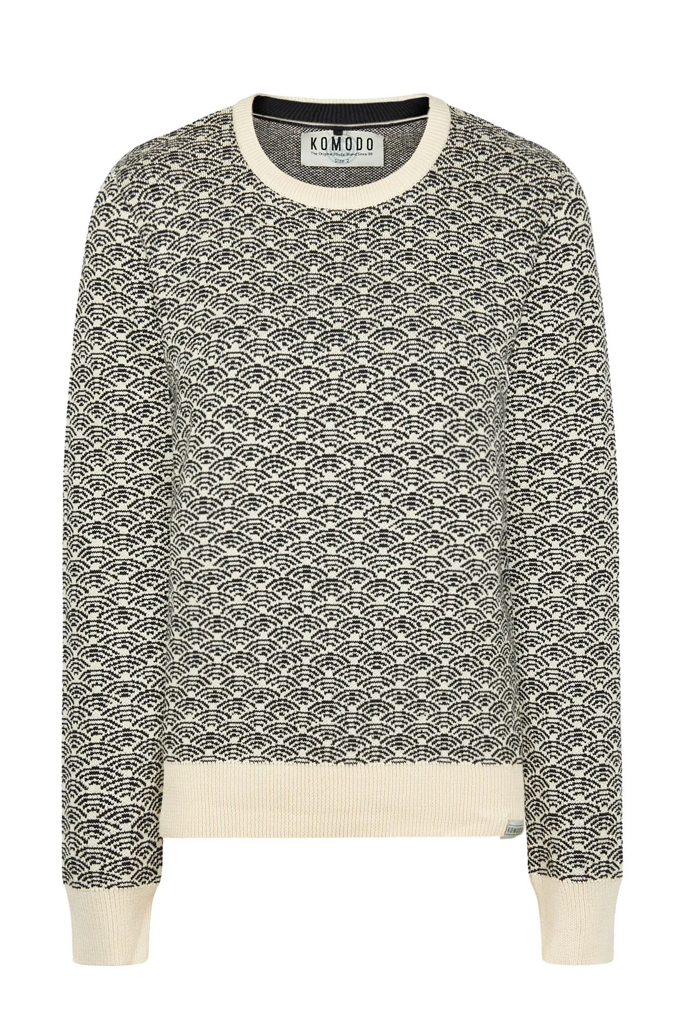 TARA - Organic Cotton Jumper White