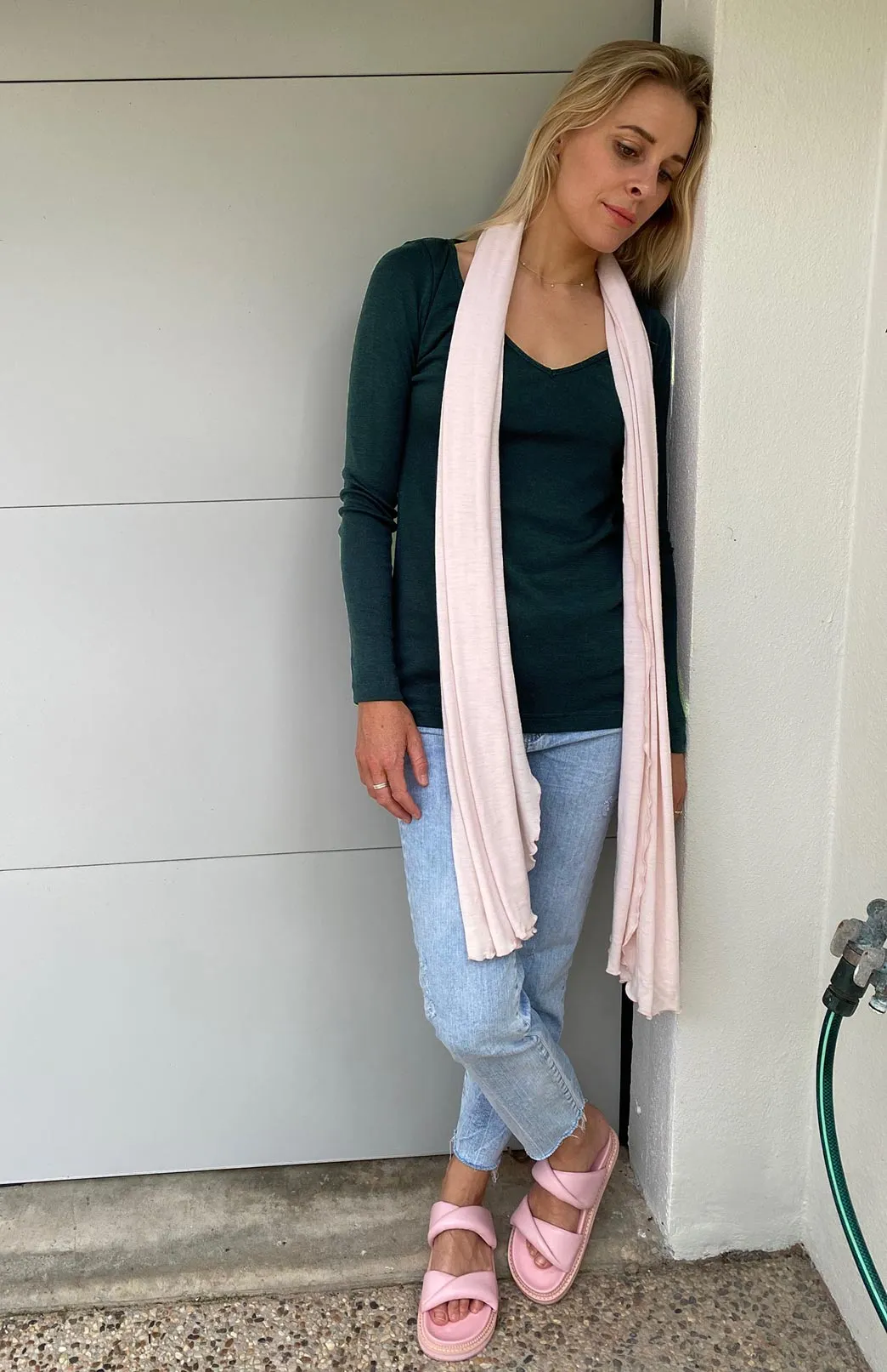 V-Neck Top - Rib (size 10)