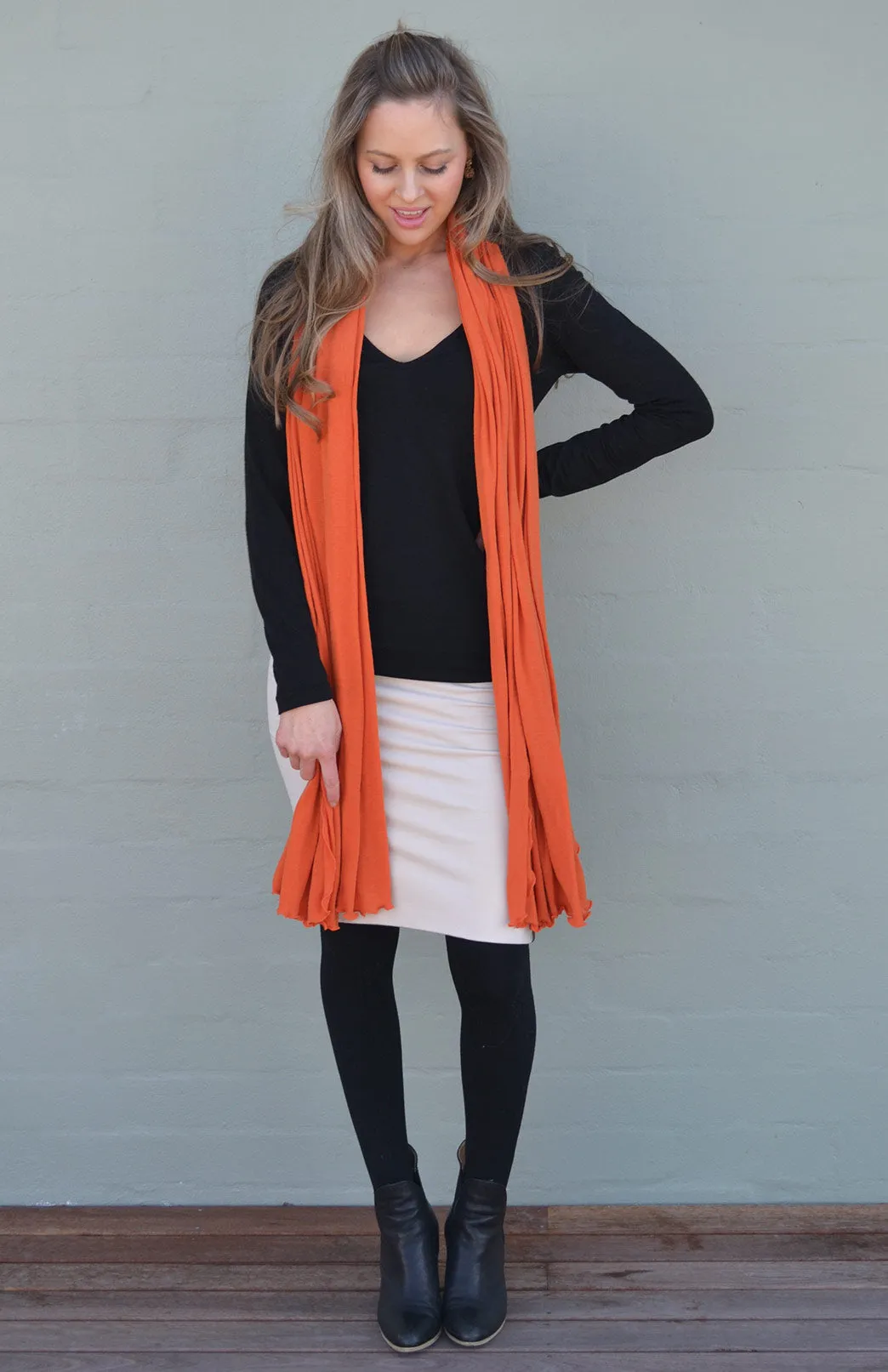 V-Neck Top - Rib (size 10)