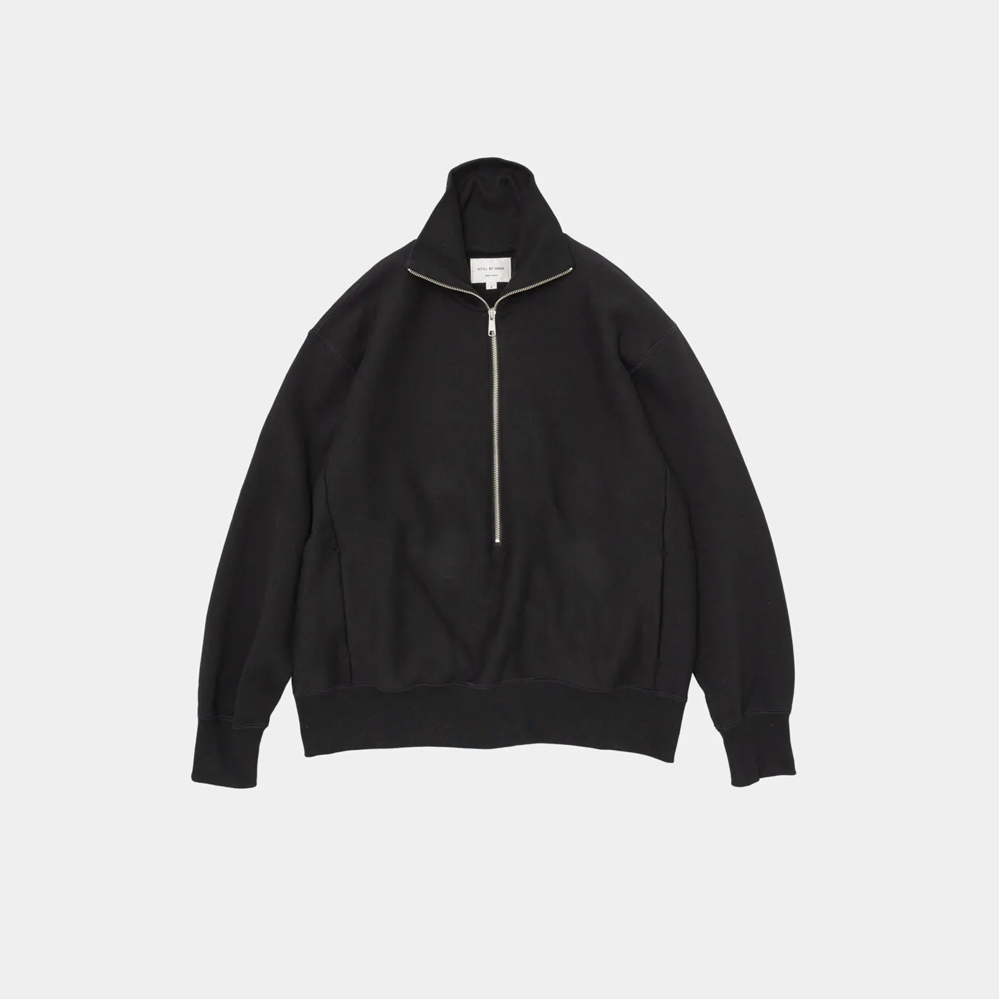 Zip up Fleece Jumper | Black
